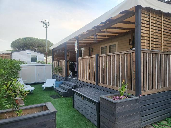 Villaggio vacanza per 9 persone, con Terrazza e Giardino nonché Piscina e Panorama in Costa Brava