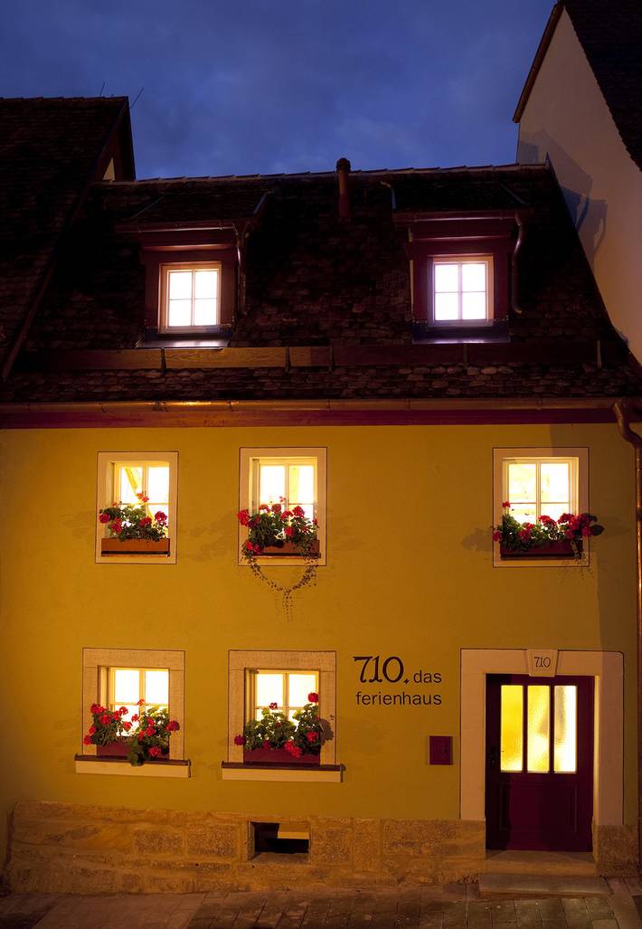Ganze Wohnung, Ferienhaus "die710" - Ferienhaus "die710" mit Whirlwanne und Balkon in Rothenburg ob der Tauber, Taubertal