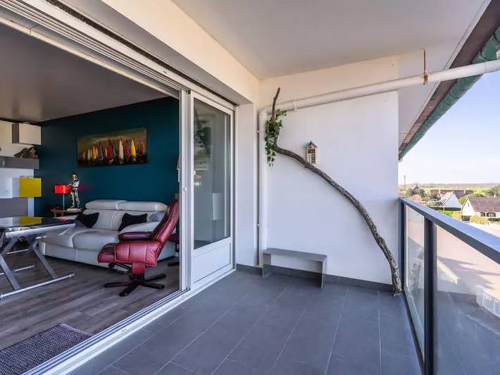 Gîte pour 4 personnes, avec balcon à Varaville - 3
