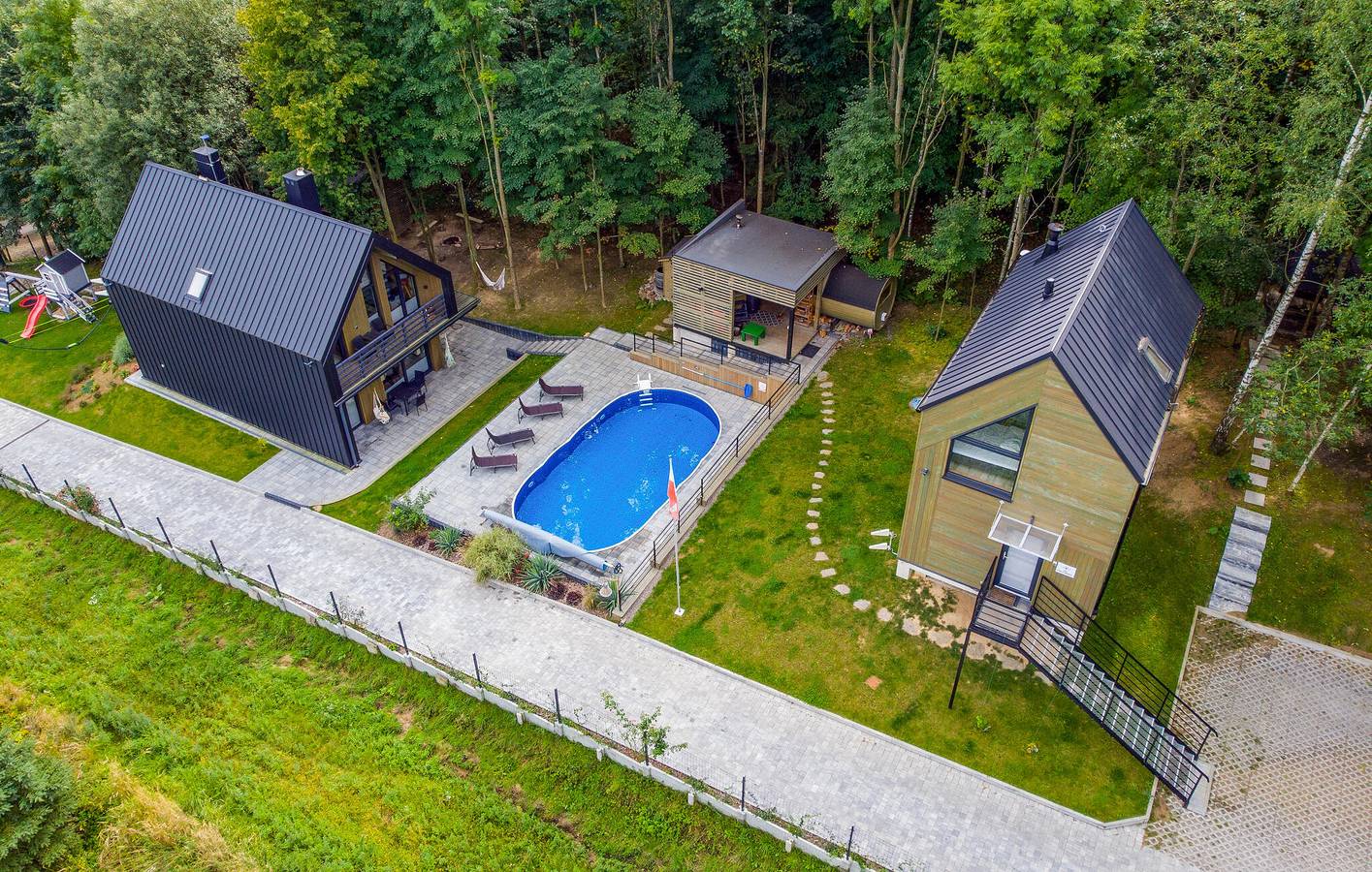 Maison de vacances pour 8 personnes avec sauna in Voïvodie de Sainte-Croix
