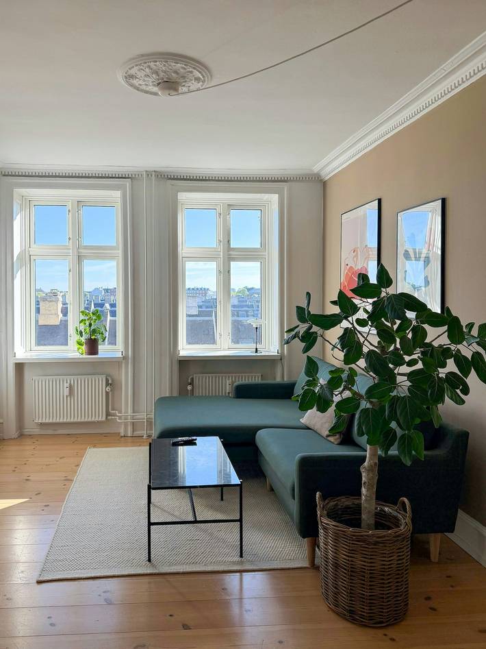Apartamento entero, Apartamento moderno junto a los lagos de Copenhague in Copenhagen Centro, Copenhague