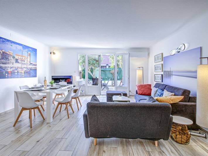 Location de vacances pour 8 personnes, avec balcon à Sainte-Marie-la-Mer - 3