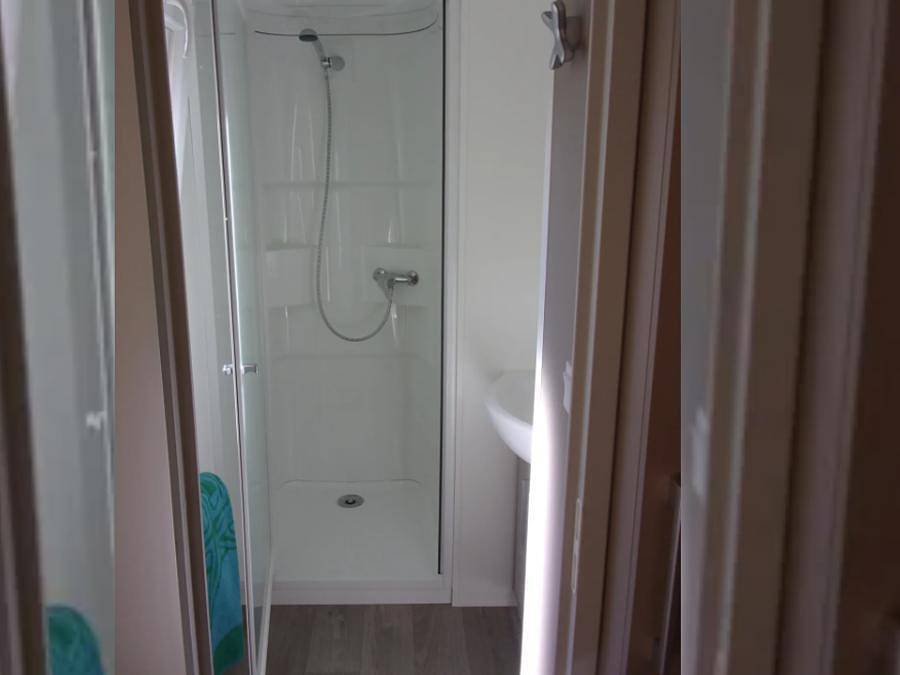 Camping La Fontaine D'annibal - Mobilhome 6 personas - Casa móvil de 3 dormitorios (48 m²) in Buis-les-Baronnies, Región de Nyons