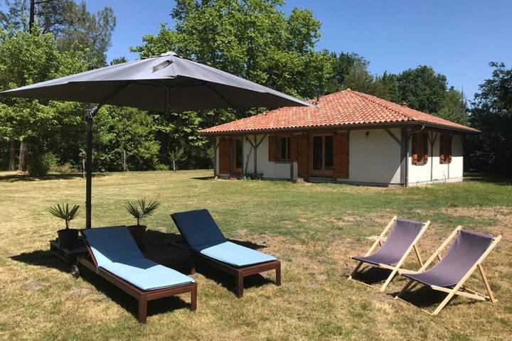 Location de vacances pour 6 personnes, avec sauna ainsi que jacuzzi et jardin à Luglon - 3