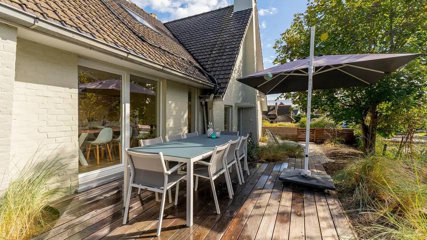 Maison de vacances pour 9 personnes, avec jardin