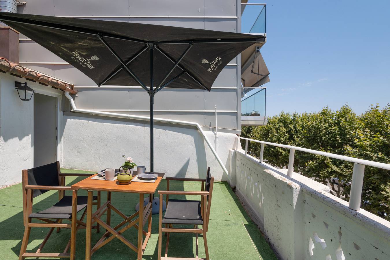 Appartement entier, Appartement 'Portblanc Front' avec vue sur la mer, Wi-Fi et climatisation in Arenys de Mar, Costa del Maresme