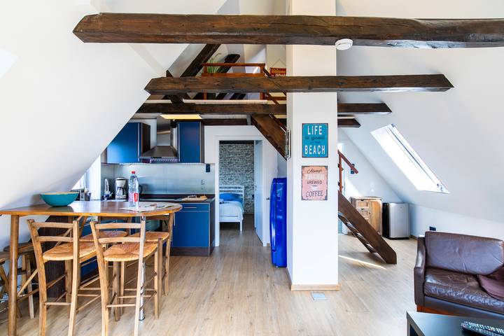 Ferienwohnung für 4 Personen, mit Balkon und Terrasse sowie Garten und Ausblick in Hollern-Twielenfleth - 2