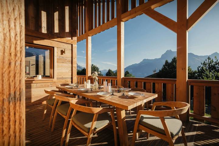 Chalet pour 12 personnes, avec Jacuzzi et Terrasse ainsi que Jardin et Sauna en Haute-Savoie - 3