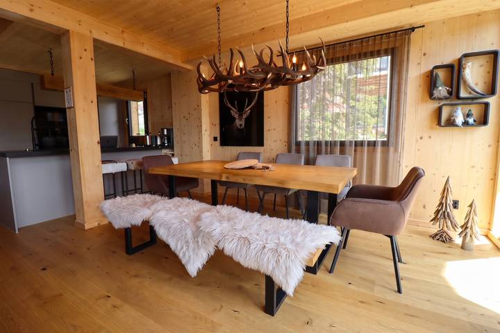 Ferienhaus für 8 Personen, mit Balkon und Sauna in Nockberge