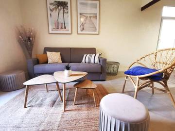 Gîte pour 5 personnes, avec terrasse à Miramas