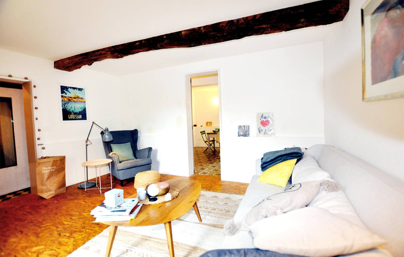 Ajac Garden Apartment with Washer, Internet & Parking in Castelreng, Région de Limoux