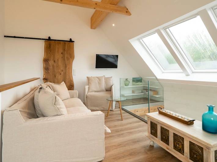 Ferienhaus für 6 Personen, mit Terrasse und Sauna sowie Garten, kinderfreundlich in Barth