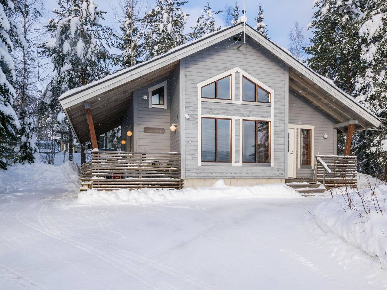 Rinteenkotka mökki in Ukkohalla, Kainuu