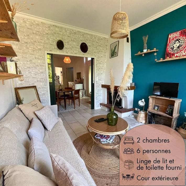 Apartamento de vacaciones para 6 personas, con balcón - 1