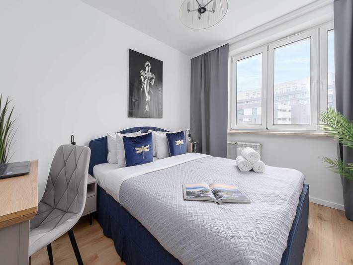 Ganze Wohnung, Wola Flat in der Nähe des Stadtzentrums in Warschau, Masowien