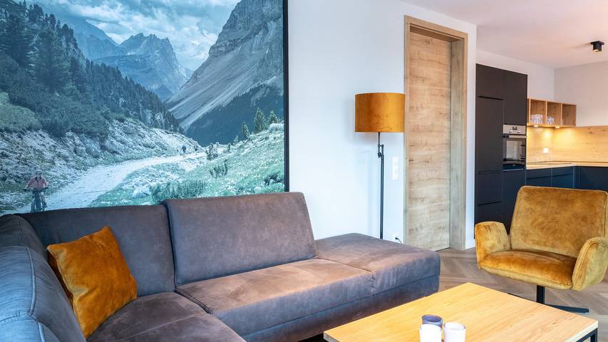 Ganze Wohnung, Silvretta Panorama Suites — Luxe 8p appartement dicht bij skigebied in Schruns, Schruns-Tschagguns