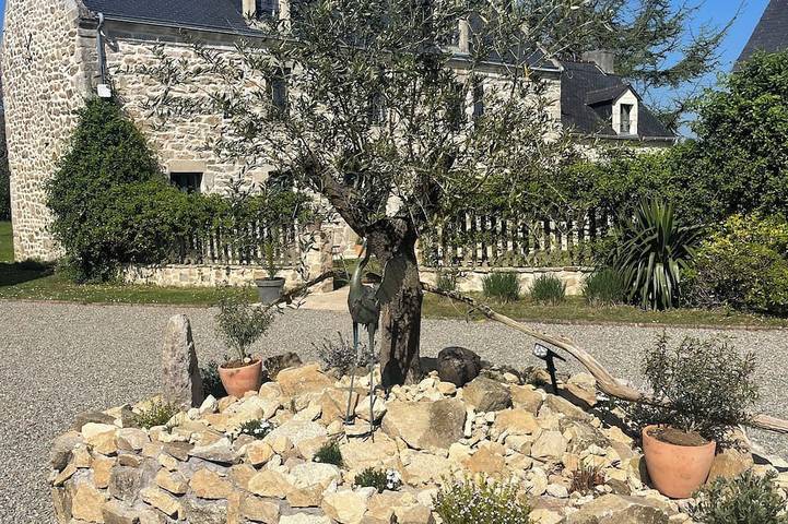 Location de vacances pour 2 personnes, avec sauna ainsi que jacuzzi et piscine à Pouldergat