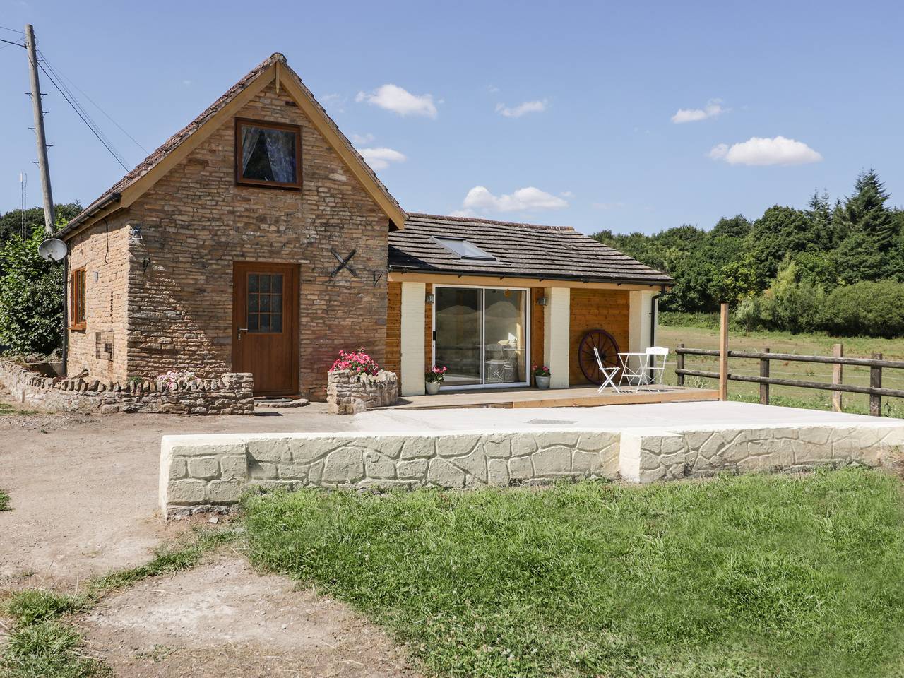 Gîte pour 5 personnes avec jardin in Herefordshire