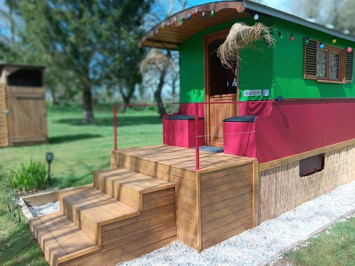 Maison d’hôte pour 2 personnes, avec vue ainsi que piscine et jardin dans la Manche - 4