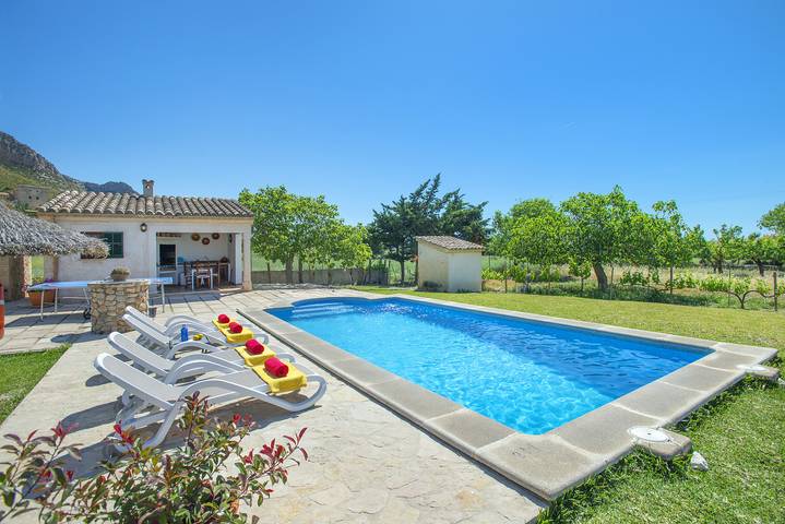 Finca für 4 Personen, mit Garten und Ausblick, kinderfreundlich in Port de Pollença - 4