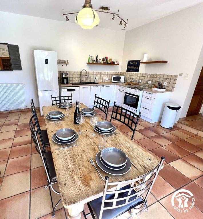 Gîte für 9 Personen, mit Garten und Pool sowie Terrasse in Aude - 4