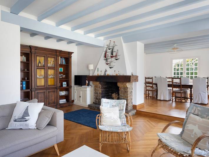 Ferienhaus „Villa Ty Mabo“ mit privater Terrasse, Garten und Wlan in Trébeurden, Rosa Granitküste