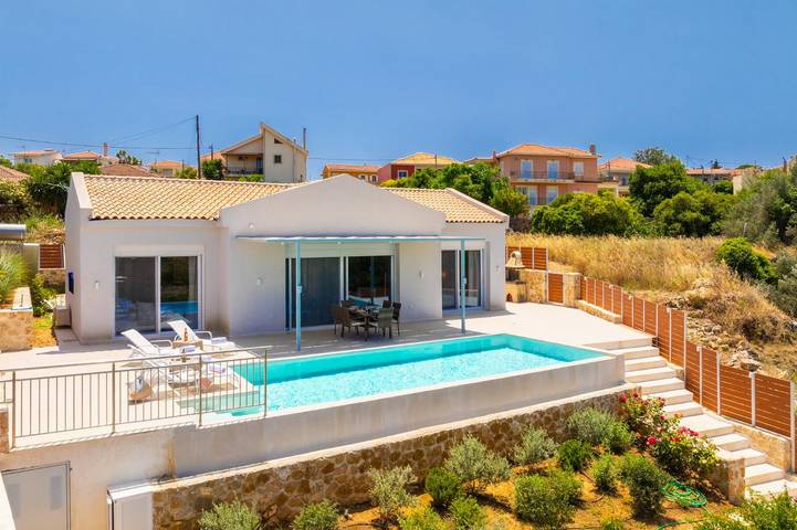 Villa voor 4 personen, met terras en tuin in Kefalonia