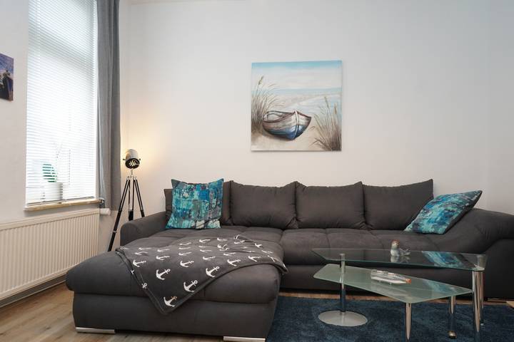 Ferienwohnung für 4 Personen, mit Garten und Terrasse in Cuxhaven Zentrum