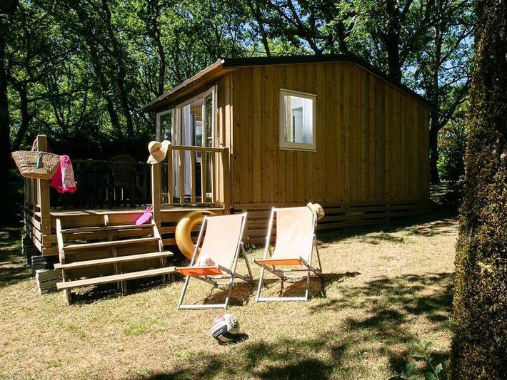 Chalet pour 5 personnes, avec Bassin pour enfant dans le Lot
