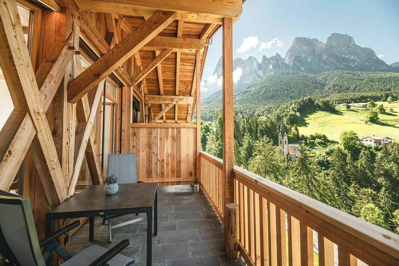 Geheel appartement, Vakantie Appartement "Zu Grof Morgenrot" in Kastelruth, Dolomiti Superski