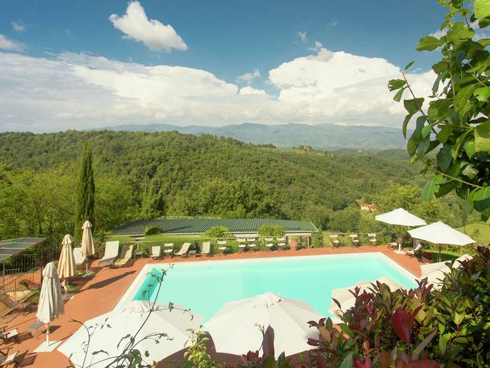 Villa con piscina per 4 persone, con piscina e giardino, adatto a famiglie con bambini in Toscana