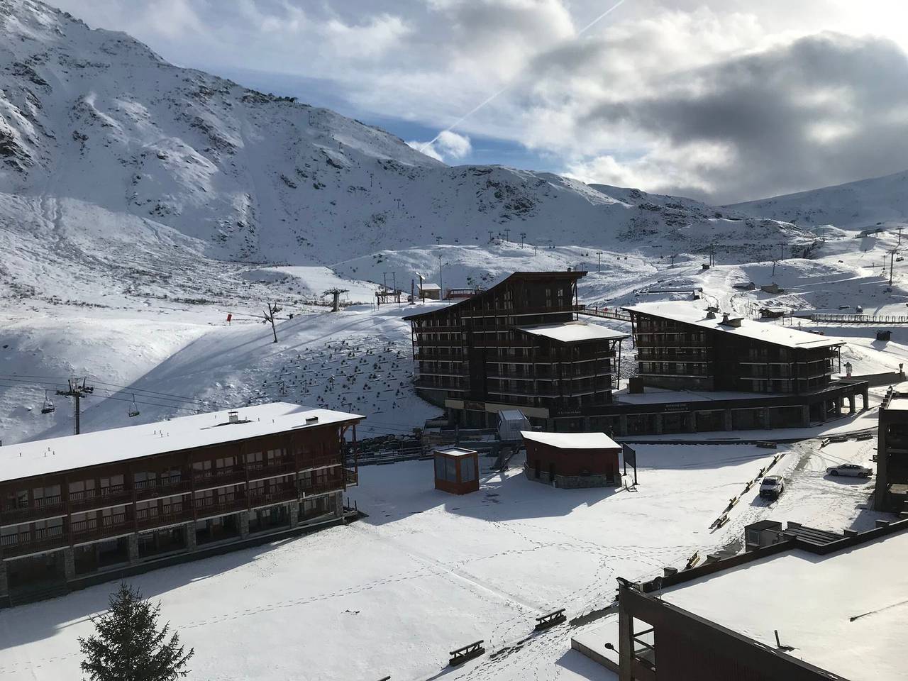 Ganzes Studio, Studio für 4 Pers. direkt an der Piste, zentral in Arc 2000, nahe Einkaufsmöglichkeiten, Bowling, Eislaufbahn in Les Arcs, Bourg-Saint-Maurice