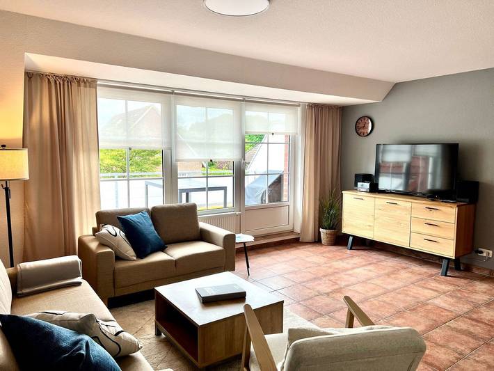 Ferienwohnung für 4 Personen, mit Balkon in Dangast - 3
