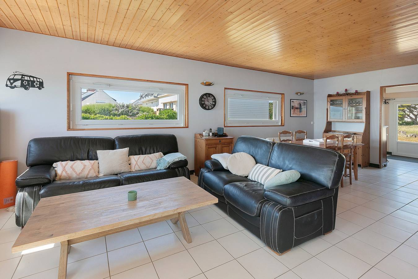 Vakantiehuis 'Villa Timao Plage' met zeezicht, privéterras en wifi in Batz-sur-Mer, Côte de Jade