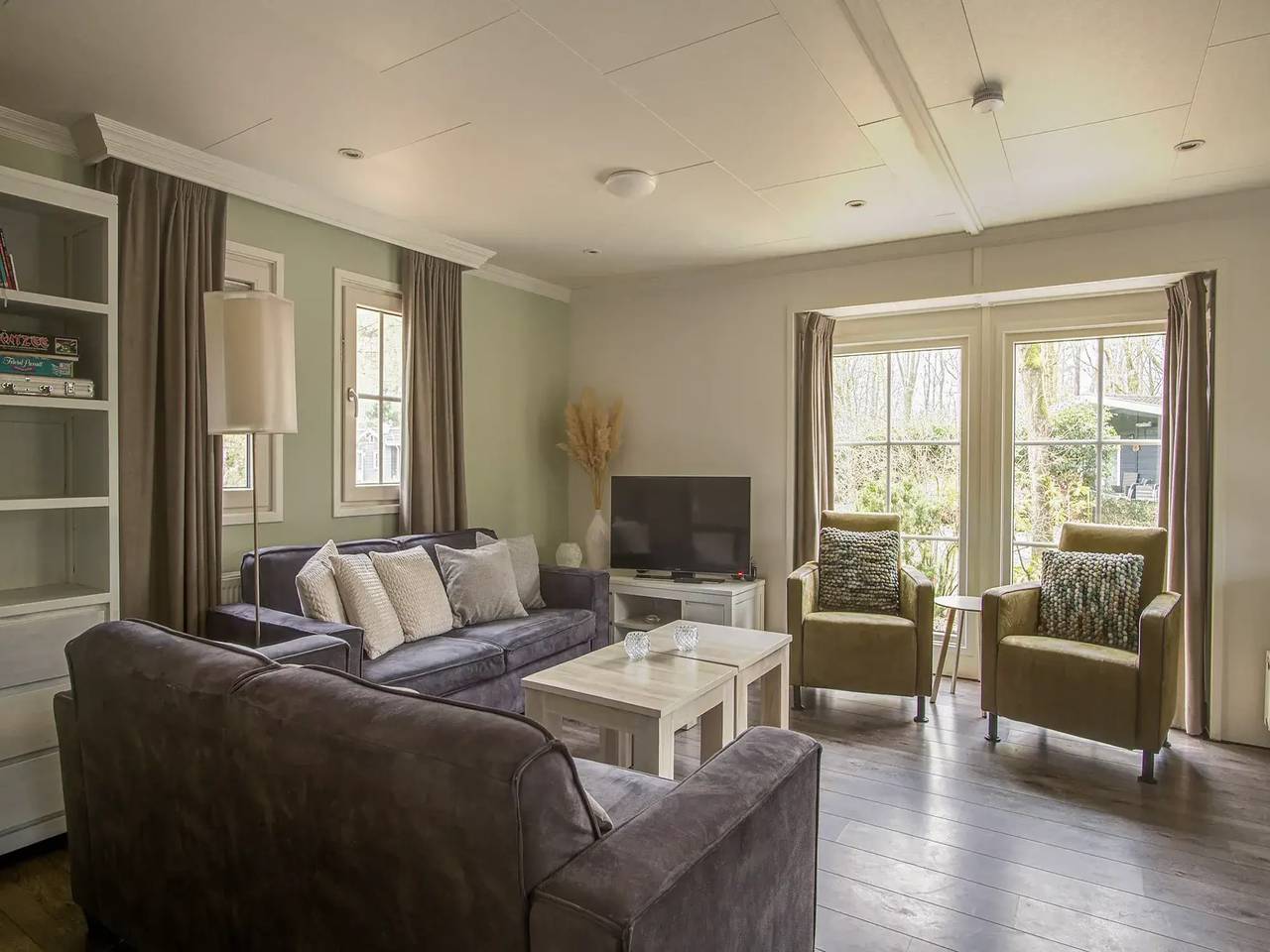 Geräumiges Chalet für sechs Personen in Drenthe in Hooghalen, Drenthe