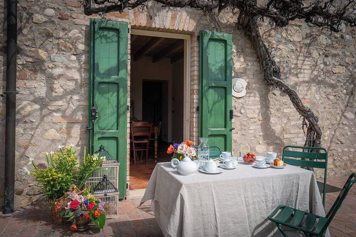Agriturismo für 2 Personen, mit Pool und Garten am Gardasee