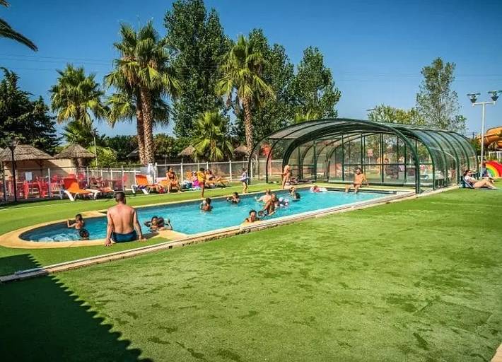 Mobil home pour 6 personnes, avec piscine et terrasse, animaux acceptés à Sérignan - 3