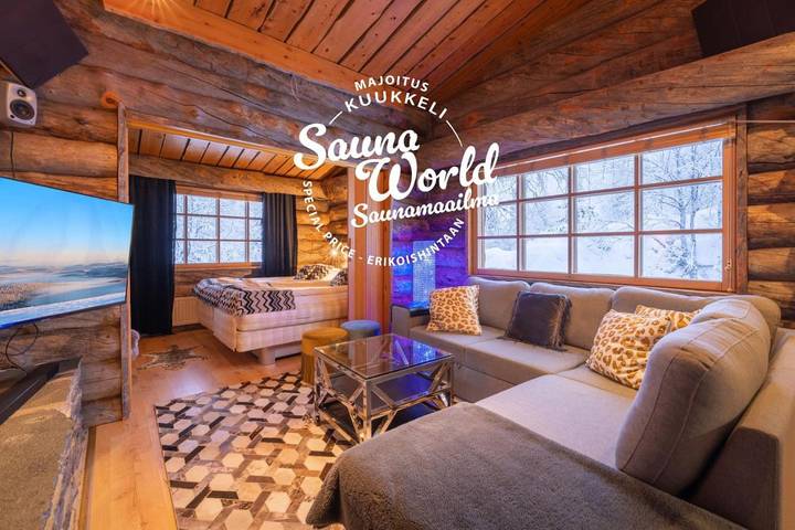 Appartement de vacances pour 4 personnes, avec sauna ainsi que terrasse et jacuzzi