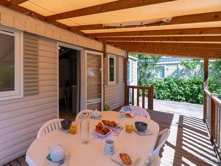 Bungalow für 4 Personen, mit Kinderpool und Sauna in Agde - 3