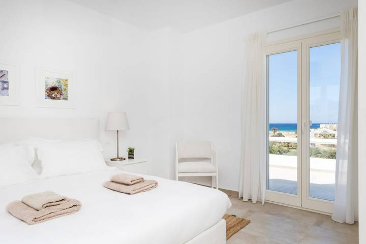 Villa für 9 Personen, mit Terrasse und Garten sowie Meerblick auf Naxos - 4