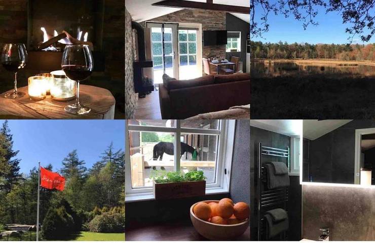 Vakantiewoning voor 2 personen, with Whirlpool and Terras as well as Tuin and Uitzicht in Echten