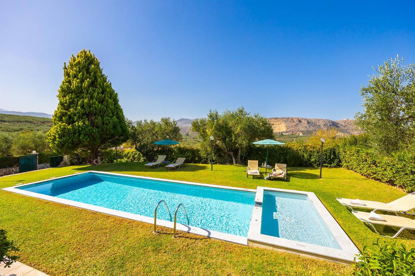 Villa für 6 Personen mit Meerblick in Chania und Umgebung