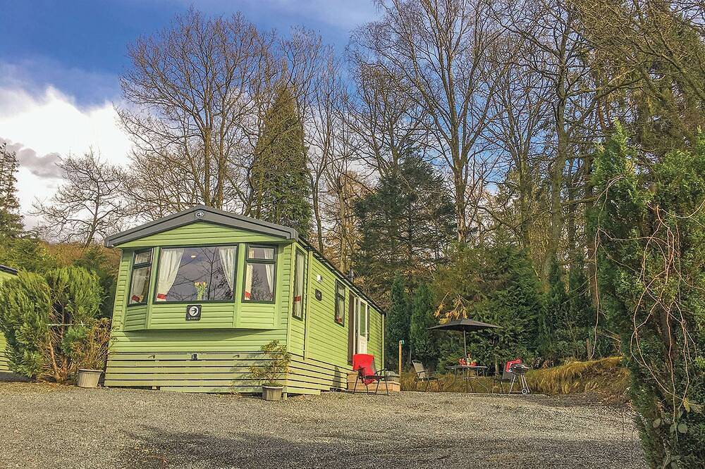 Caravan with one double and one twin. in Lake District