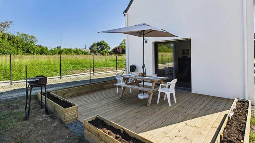 Appartement de vacances pour 7 personnes, avec jardin, animaux acceptés