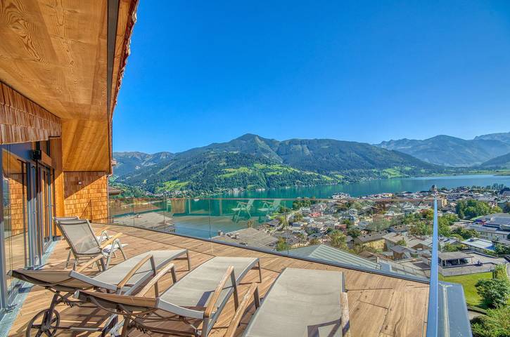 Ferienwohnung für 8 Personen, mit Sauna und Seeblick in Zell am See (Stadt)