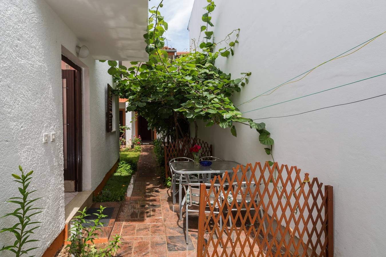Ganze Wohnung, 2-Zimmer-Ferienwohnung mit Terrasse Porec A-7137-b in Poreč (Kroatische Adria), Grad Poreč