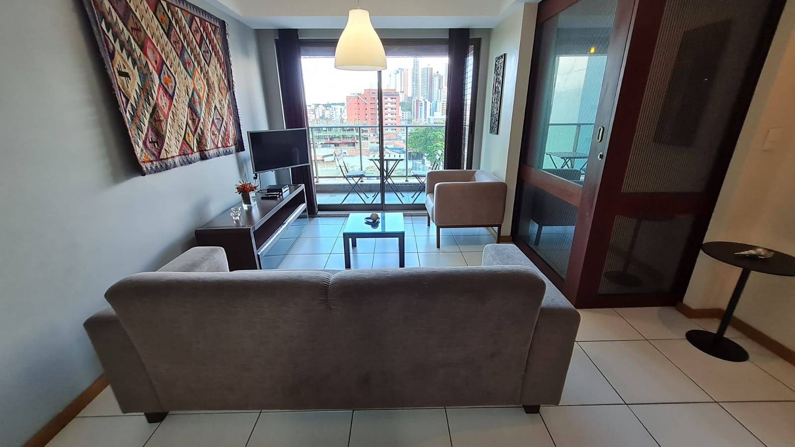 Geheel appartement, Vakantieappartement voor 6 personen in Cabo Branco, João Pessoa (gemeente)