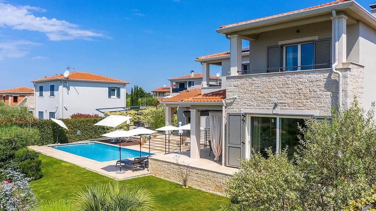Villa für 8 Personen (185 m²) in Višnjan in Kaštelir-labinci (Istrien), Visignano (Općina)