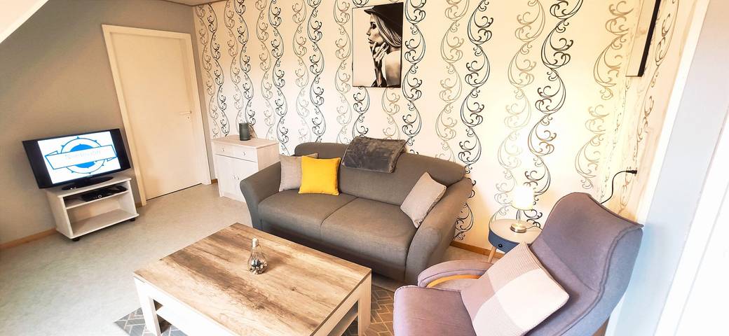 Ferienwohnung für 3 Personen, mit Terrasse und Garten in Dornumergrode