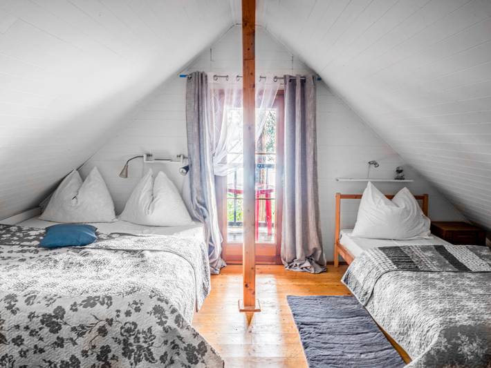 Ferienhaus für 5 Personen, mit Balkon und Terrasse sowie Garten und Seeblick in Tschechien - 3
